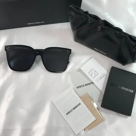 GENTLE MONSTER HER BLACK Sunglasses 🕶 - Picture 1 of 12